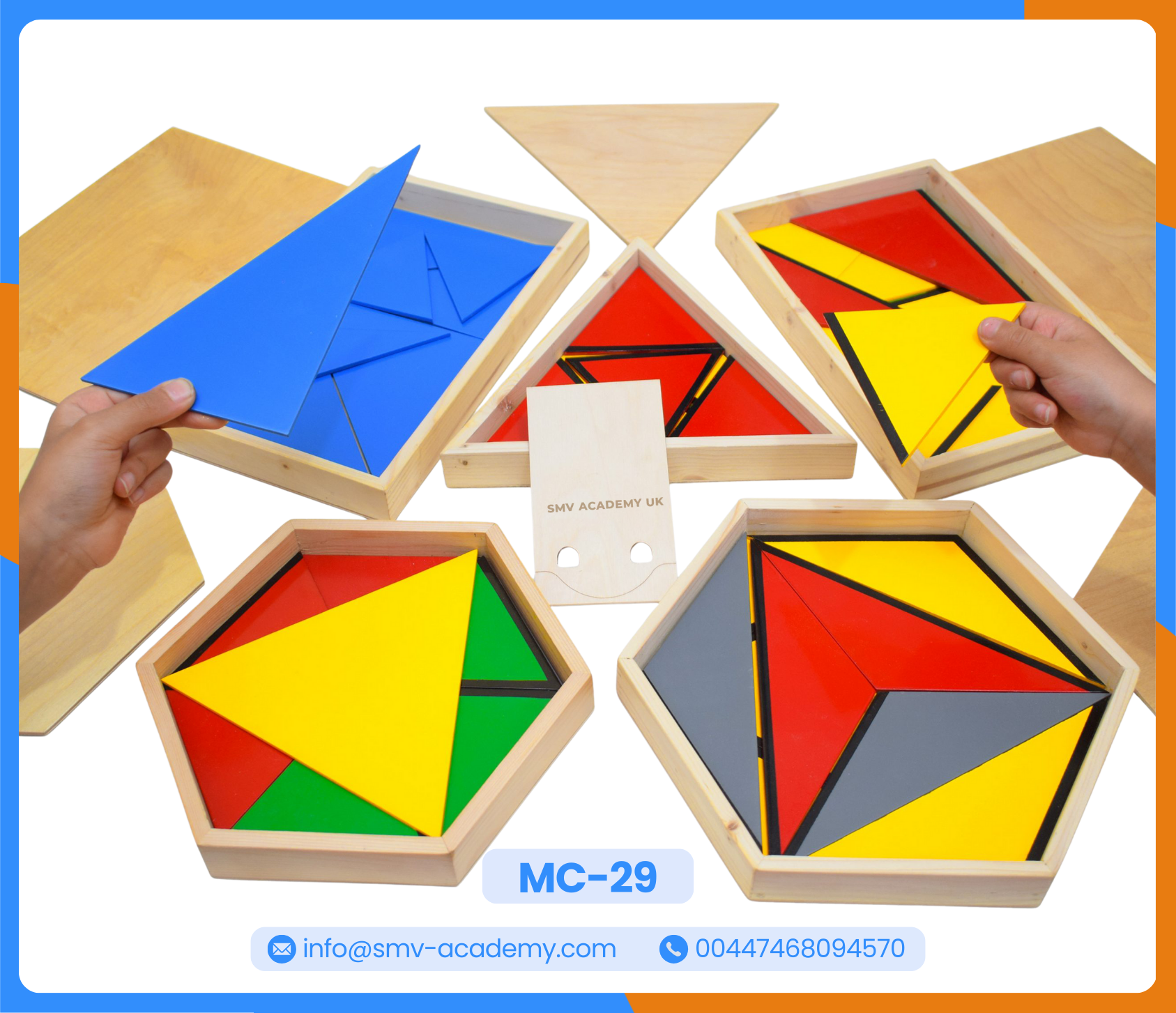 مثلثات البناء | Montessori Constructive Triangles